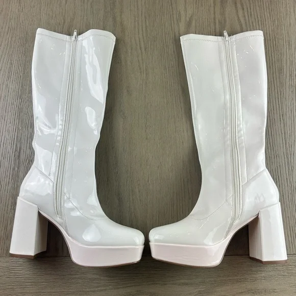 DREAM PAIRS Y2K-inspired Knee-high Platform Gogo Boots
Size 6.5 - Picture 5 of 8